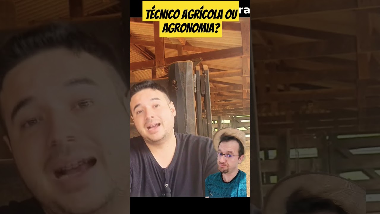 T&eacute;cnico Agr&iacute;cola ou Agronomia? #colono #agro #agronomia #tecnico #agricultura #ciencia #campo