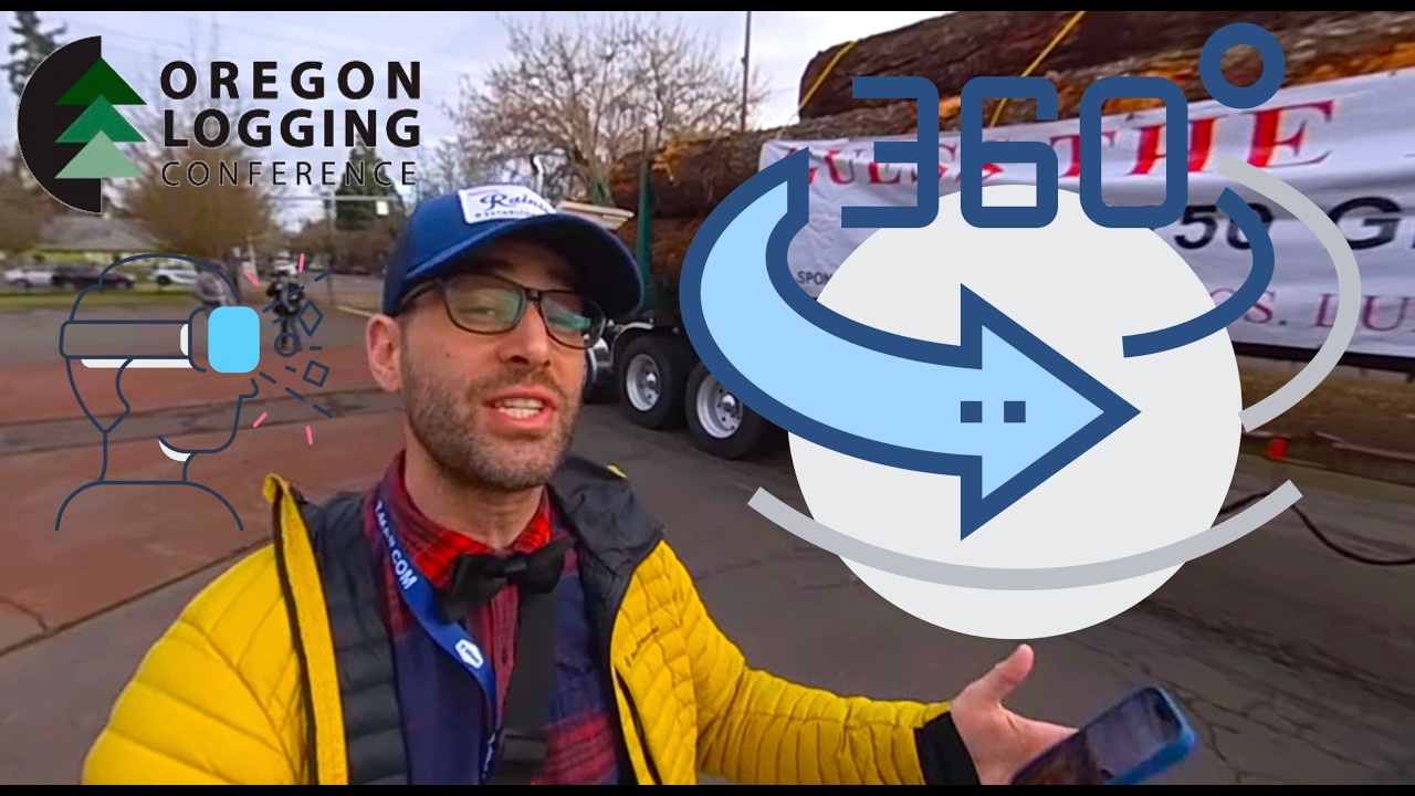 ★★★★★ 360° view of the 2026 Oregon Logging Conference - Exterior Tour - Virtual Reality