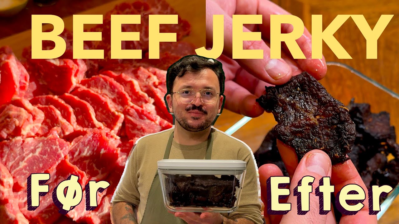 annonce STOP med at købe beef jerky! Lav din egen og spar penge!