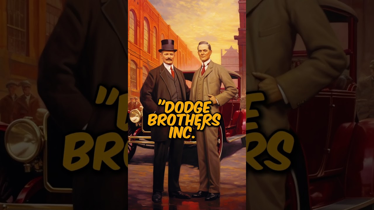 How Dodge was Created?!⚡️The story behind the Challenger! #business #facts #technology #trending