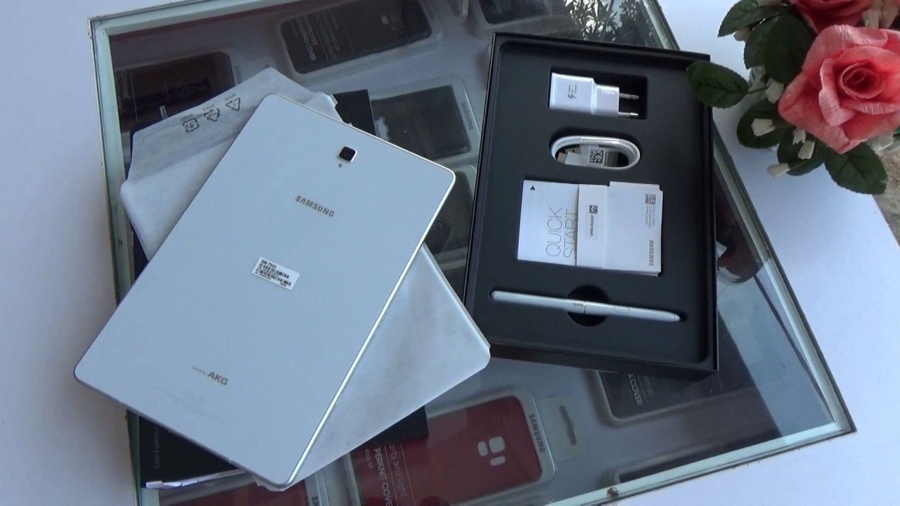 Unboxing Samsung Galaxy Tab S4 Gray color