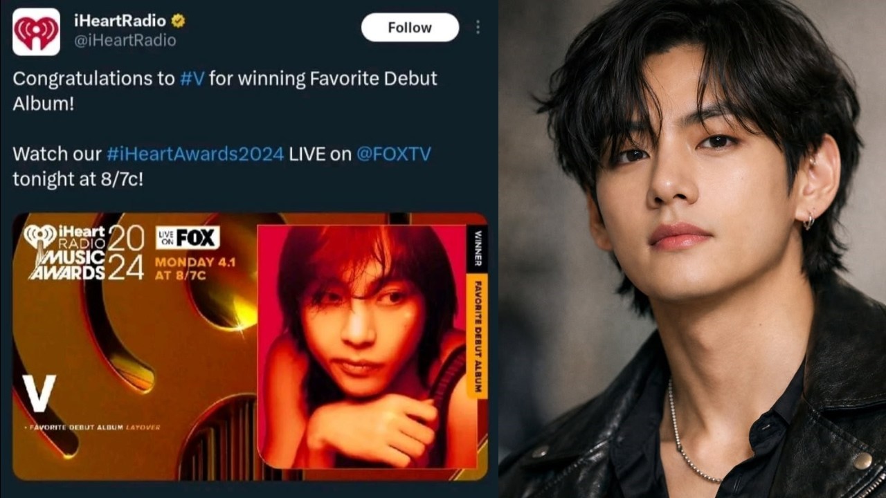 🚨 Невероятно! Kim Taehyung V взорвал iHeart Awards — Layover уничтожает мировой рекорд! 😱🔥