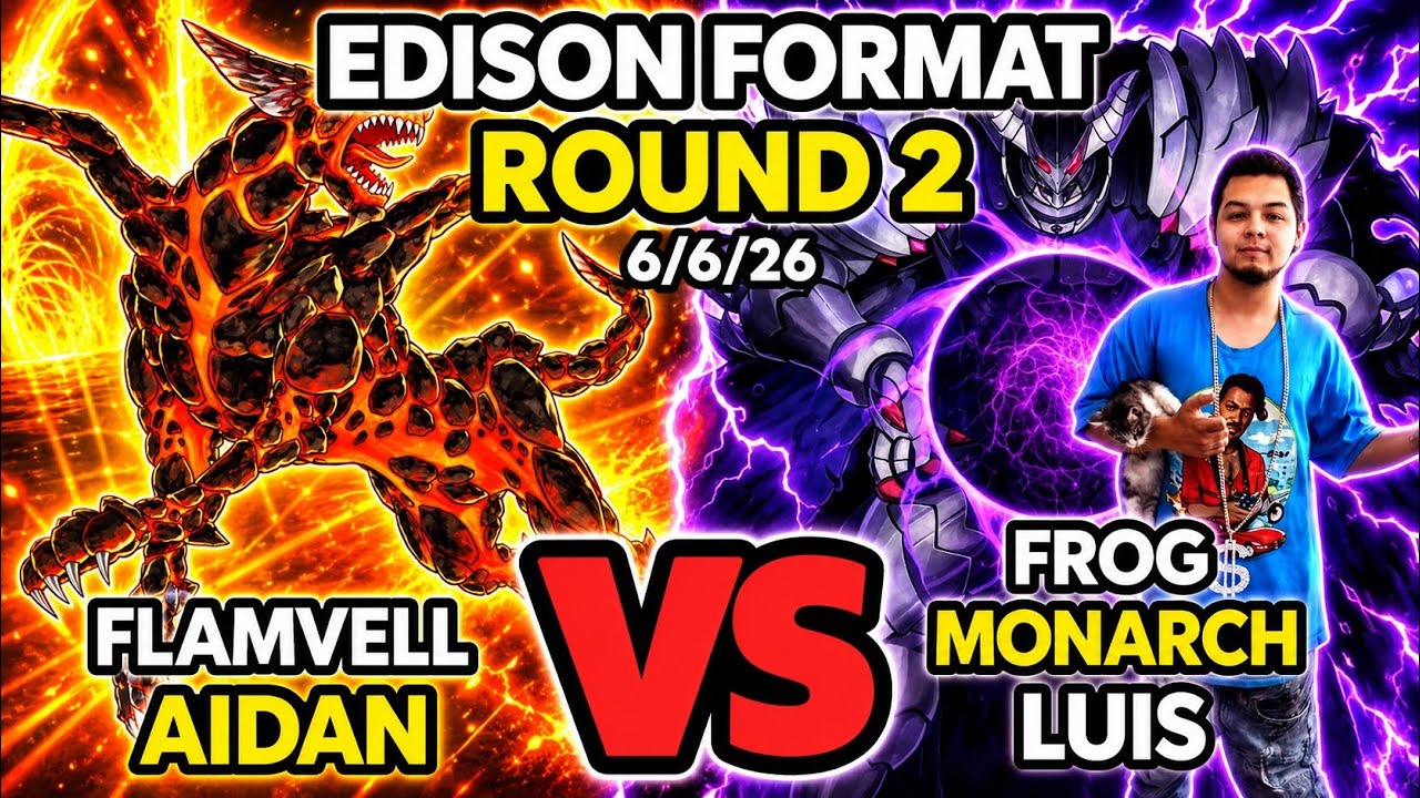 Edison Format, раунд 2: Flamvell против Frog Monarchs!