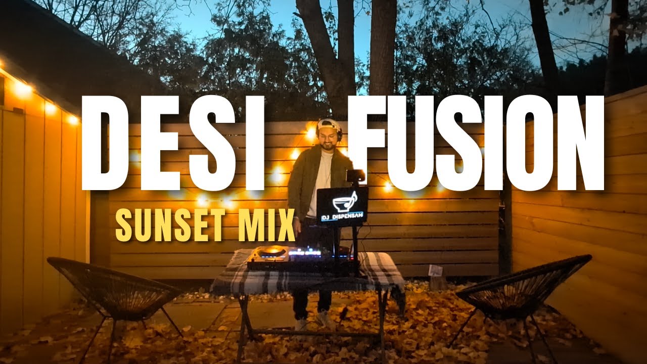 Desi Fusion Sunset Mix | Bollywood x Afro Desi Chill Vibes | DJ Dispensah