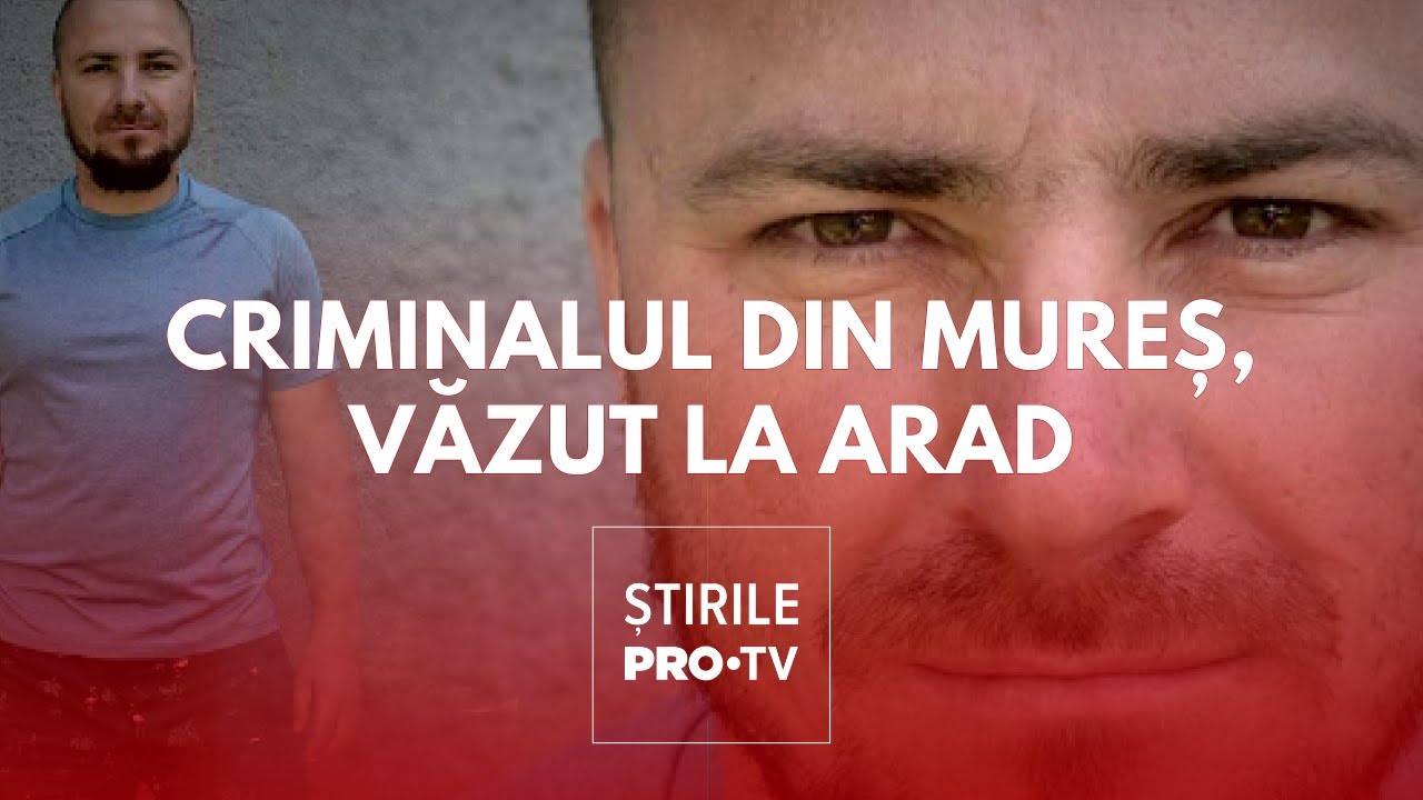 Doi oameni din Arad au dat nas în nas cu criminalul din Mureș