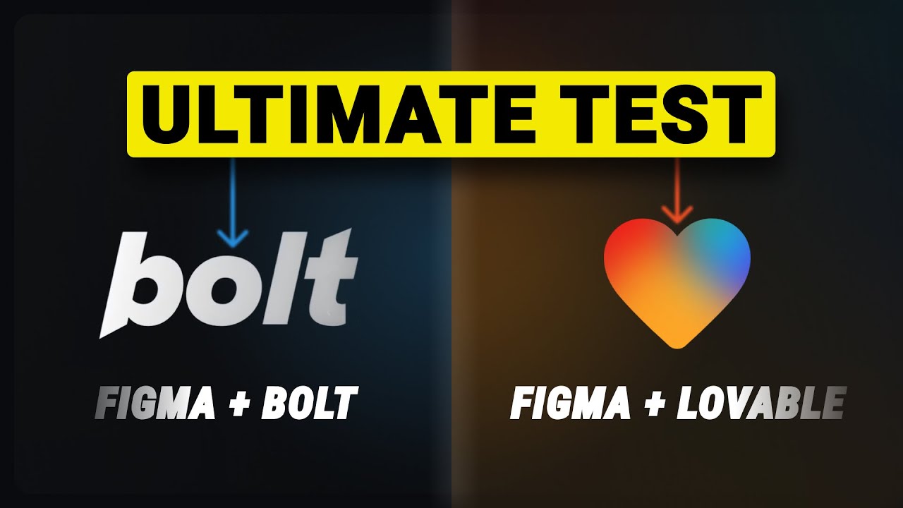 Lovable vs Bolt | Figma To Code Comparison