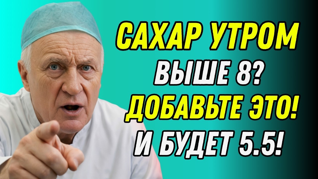 Сахар 5.5 натощак: врачи это упускают, а организм уже страдает