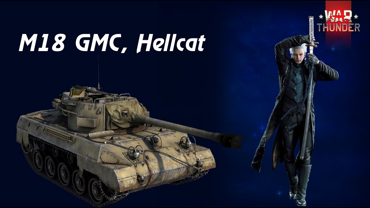 ОБЗОР НА M18 GMC, HELLCAT | WAR THUNDER