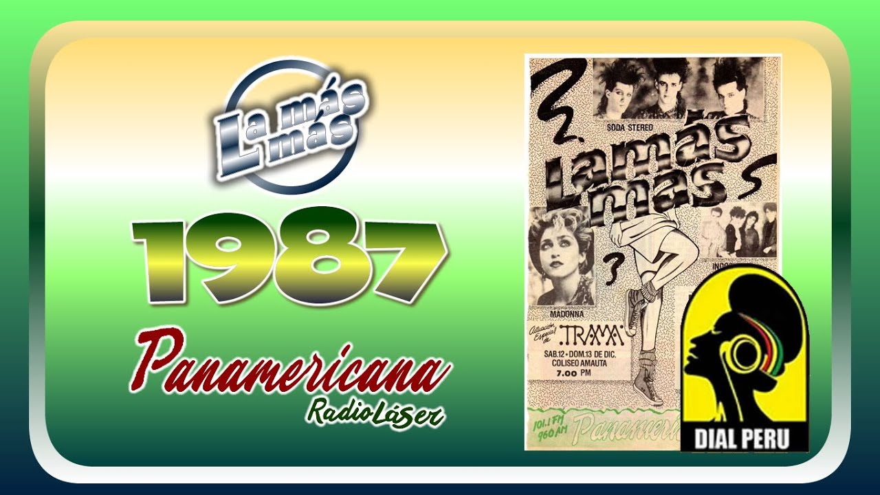 La Mas Mas De Radio Panamericana: 1987