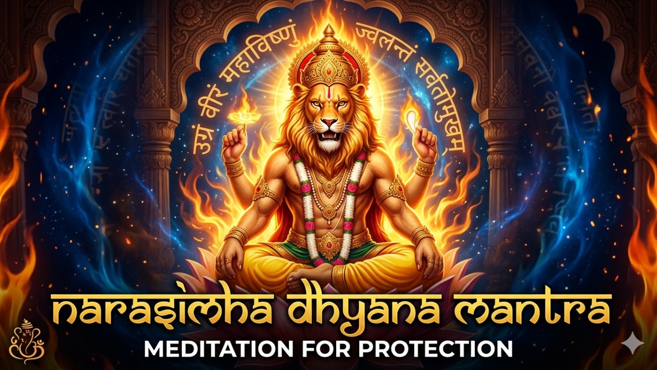 Most Powerful Narasimha Mantra | Narasimha Dhyana Mantra for Protection