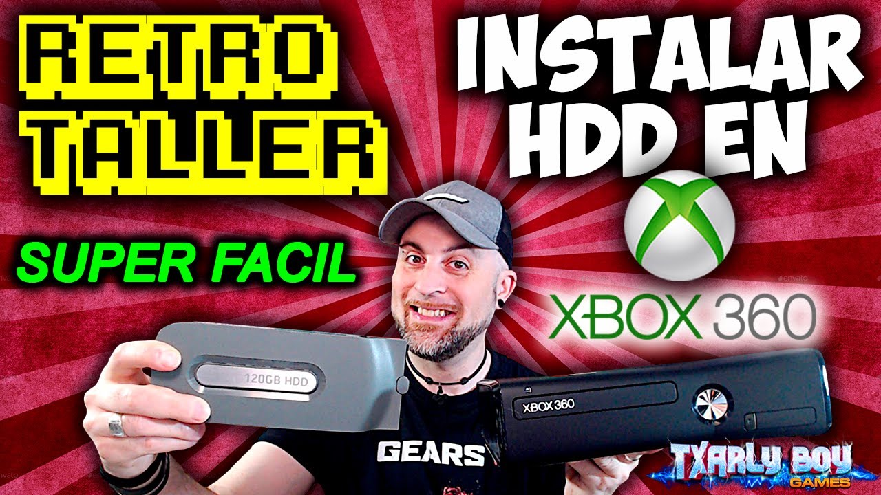 🔶 COMO INSTALAR DISCO DURO EN XBOX 360 SLIM *FACIL y SIN USAR PROGRAMAS* | TXARLY BOY GAMES