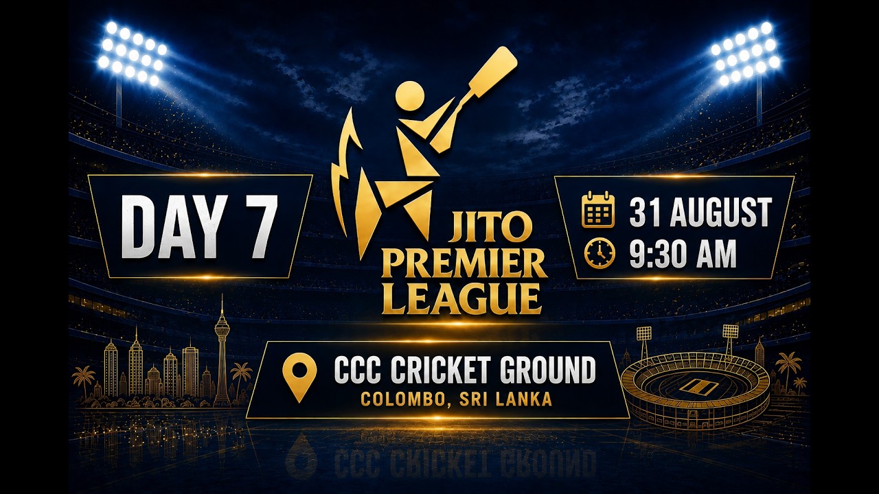 LIVE - JITO Premier League (JPL) 2026 | Day 7 | Doordarshan Sports