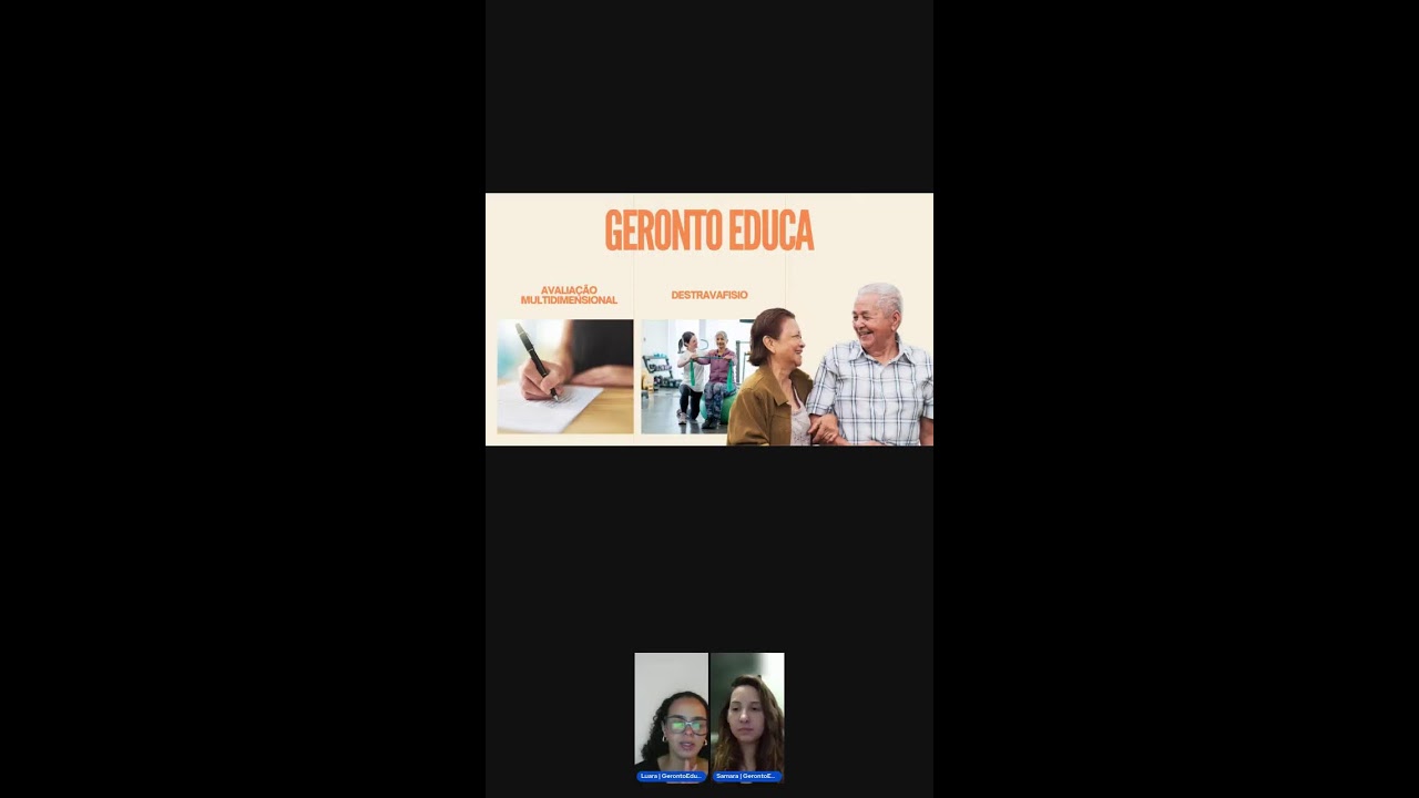 Exercício físico para a pessoa idosa 📱