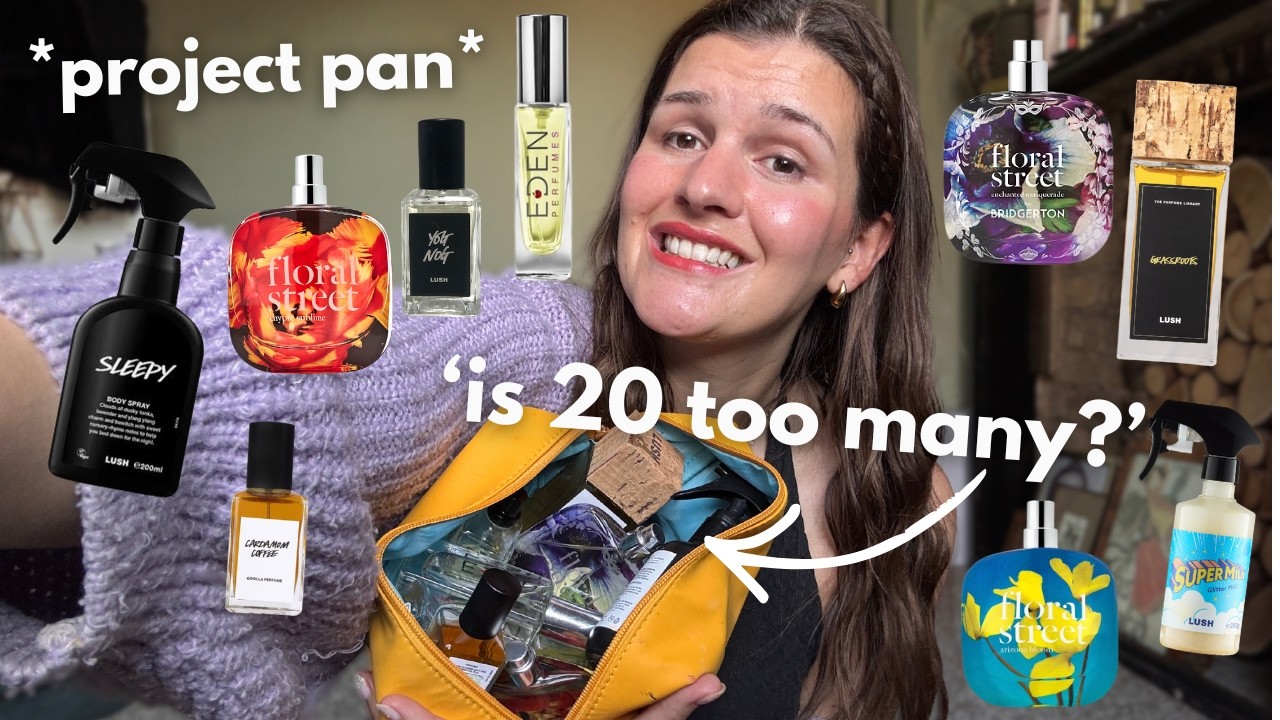 project pan: is my perfume collection out of control?