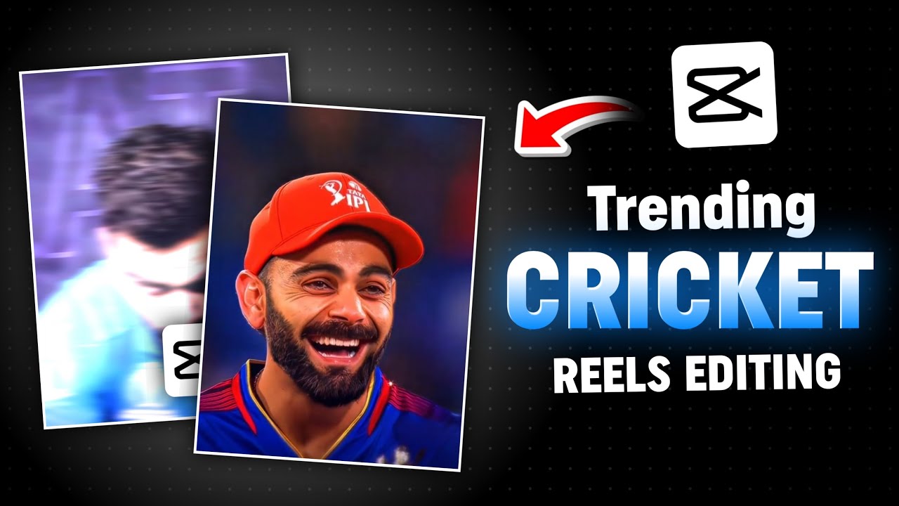 Cricket Video Editing In Capcut | Cricket Video Kaise Banaye | Capcut Cricket Reels Editing