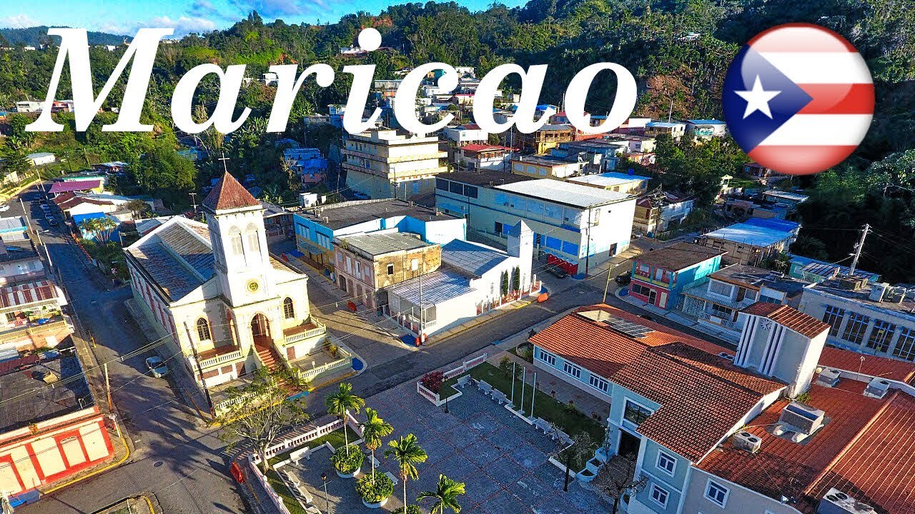 Maricao, Puerto Rico From The Air 2019
