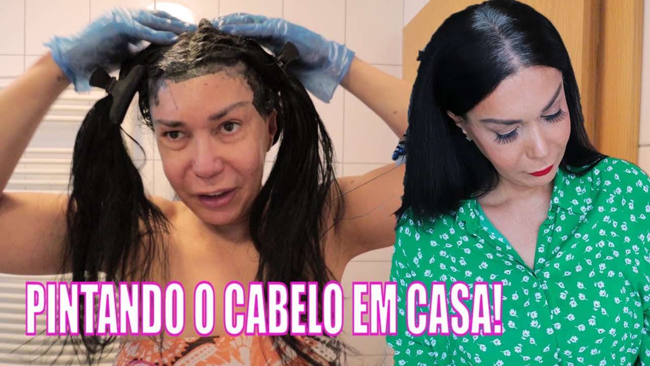 COMO RETOCAR A RAIZ E PINTAR O CABELO SOZINHA | JOANNA MARIA, A CAPIXABA NA ISLÂNDIA