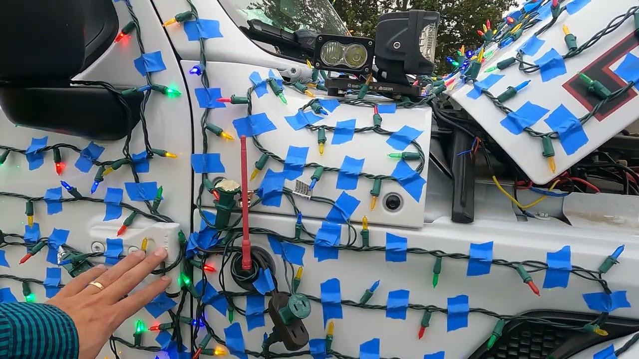How to Install Christmas Lights onto Your Jeep