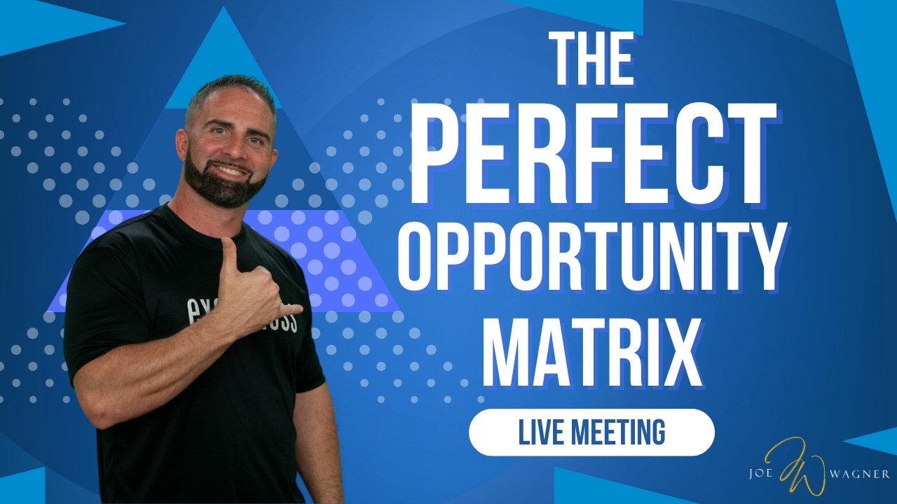 LIVE: The Perfect Opportunity Matrix (Avoid the WRONG Partner in Merchant Services)