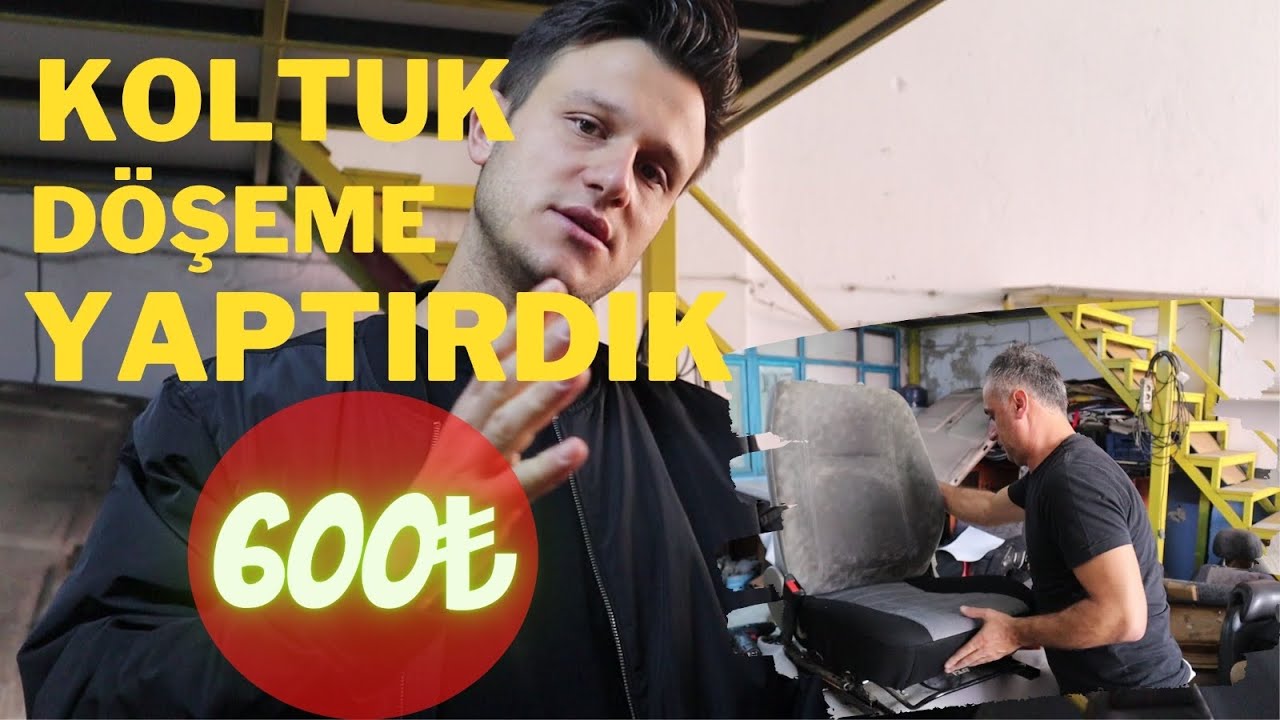 Koltuk D&ouml;şeme  Yaptırdık / Dikişli D&ouml;şeme Ger&ccedil;ekten Sağlam Mı ? / Nasıl Yapılır ?