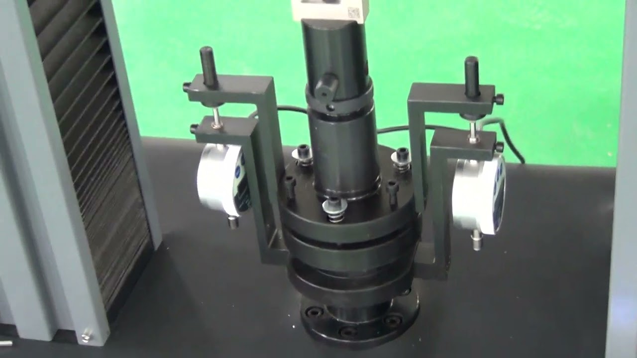 Plastic compression test as per ASTM D695, ISO 604 test standard