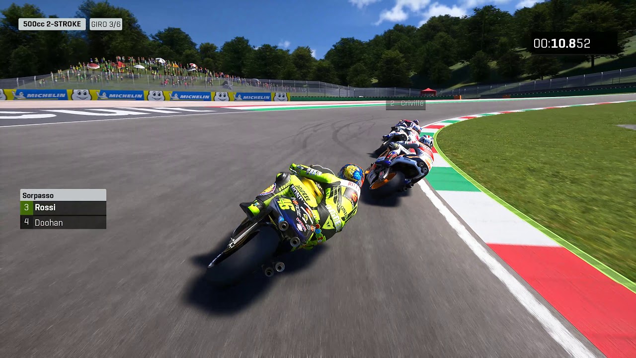 MotoGP 19 - 4K - Historic Race 500cc 2 Stroke - Mugello - Valentino Rossi 2001-