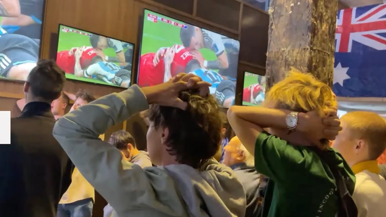 Australia vs Argentina reactions