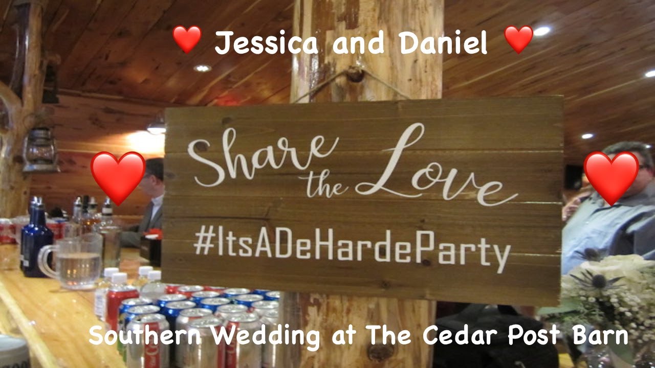 Jessica & Daniel's Wedding at The Cedar Post Barn in Albany, Louisiana 