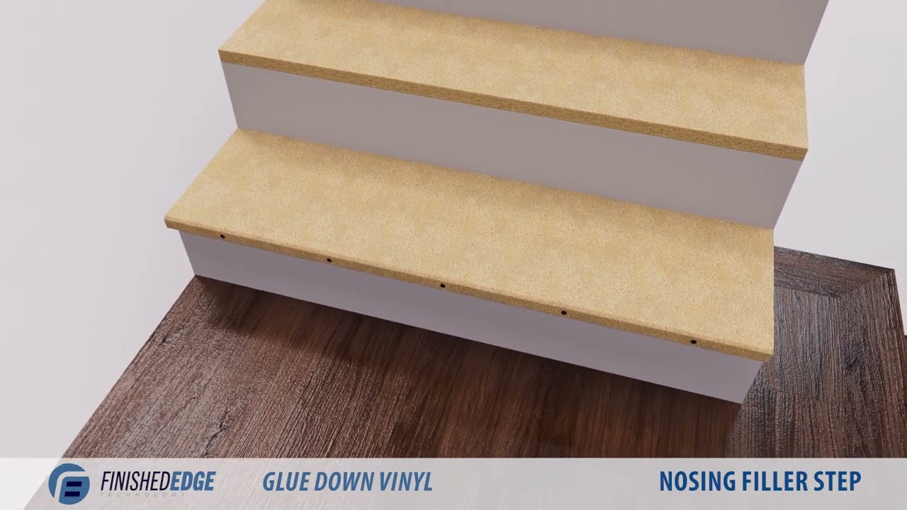 Finished Edge Technology GLUE DOWN VINYL installation video
