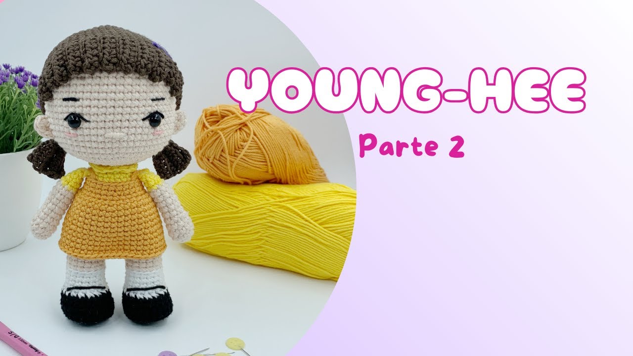 Young-hee Amigurumi El juego del calamar parte 2