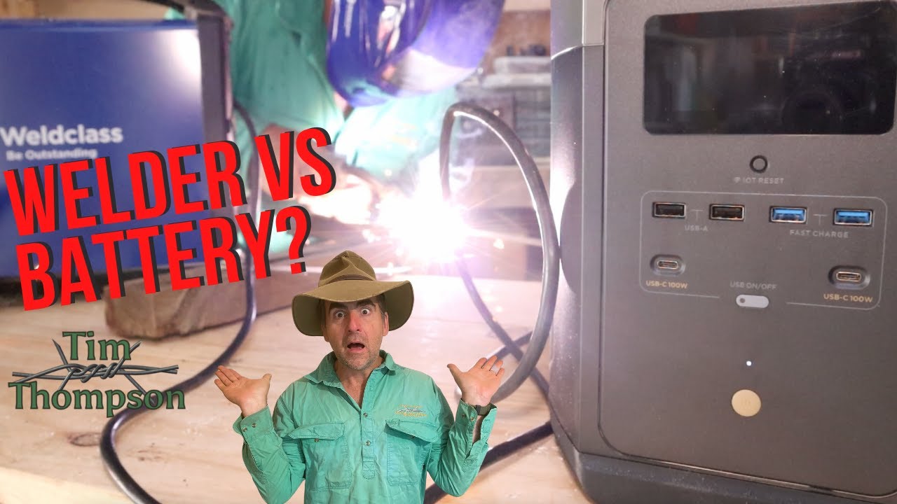 Battery Vs Welder   Ecoflow Delta Max Review