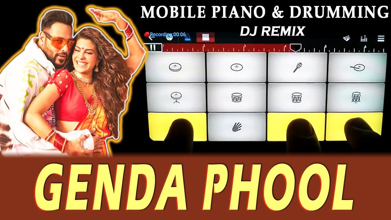 Badshah GENDA PHOOL DJ Remix Mobie Piano Drumming Keyboard Instrumental Walk Band Saxophone RingTone