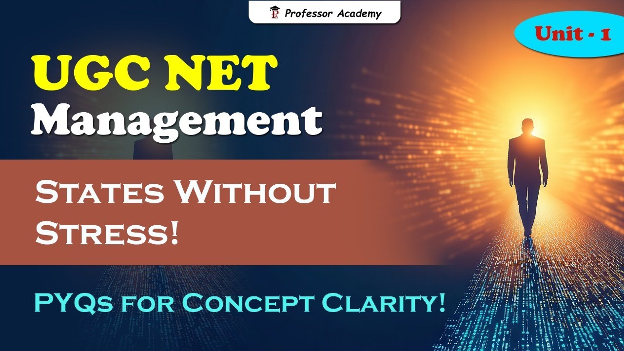 UGC NET Management Unit 1 | Stats Without Stress! | PYQs for Concept Clarity!