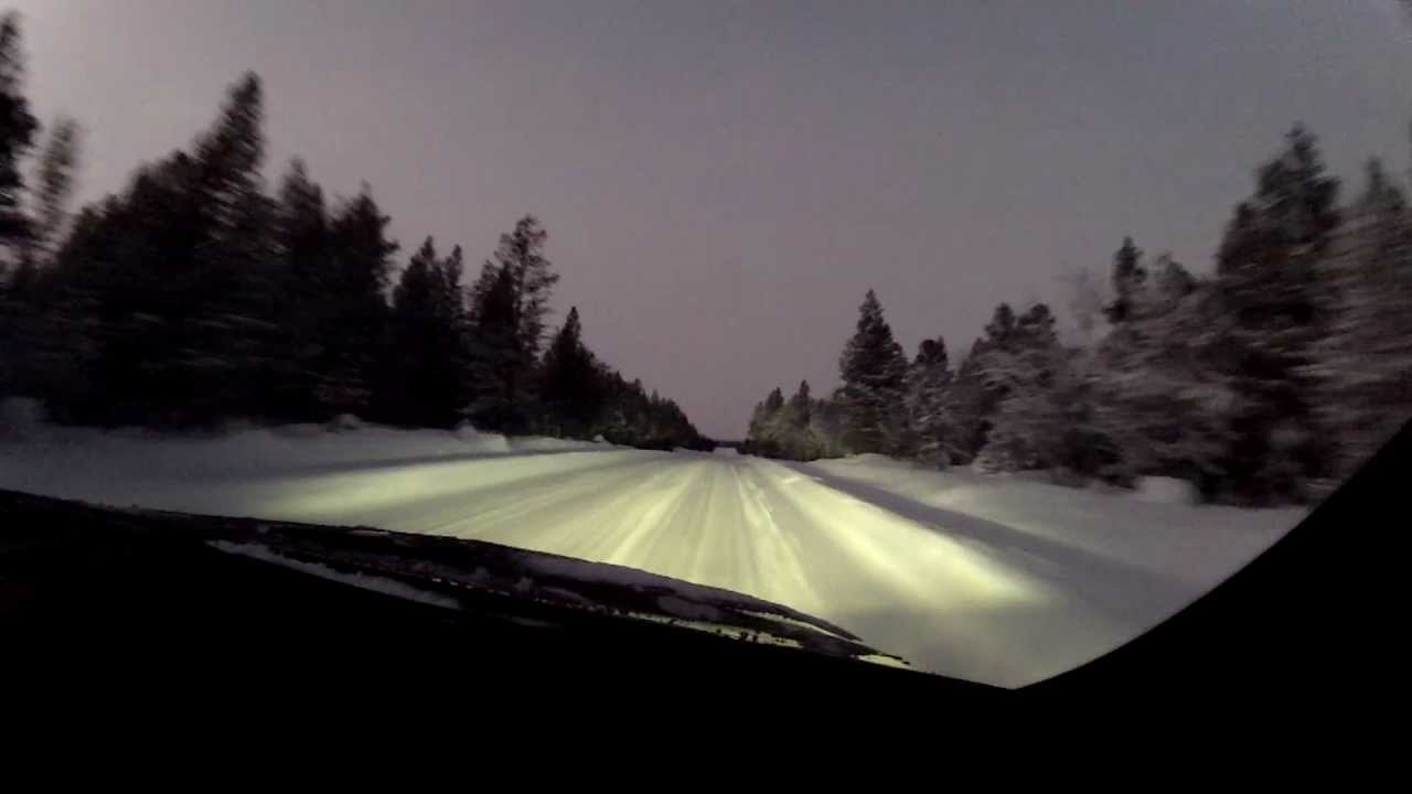 Nordkapp in Winter 2011-2012 - Opel insignia OPC st