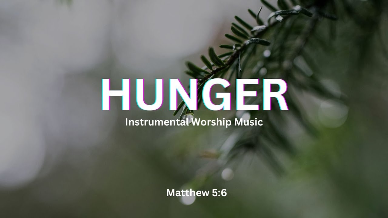 HUNGER | Soaking Worship Instrumental | Prayer | Devotional | Piano | Violin and Pads