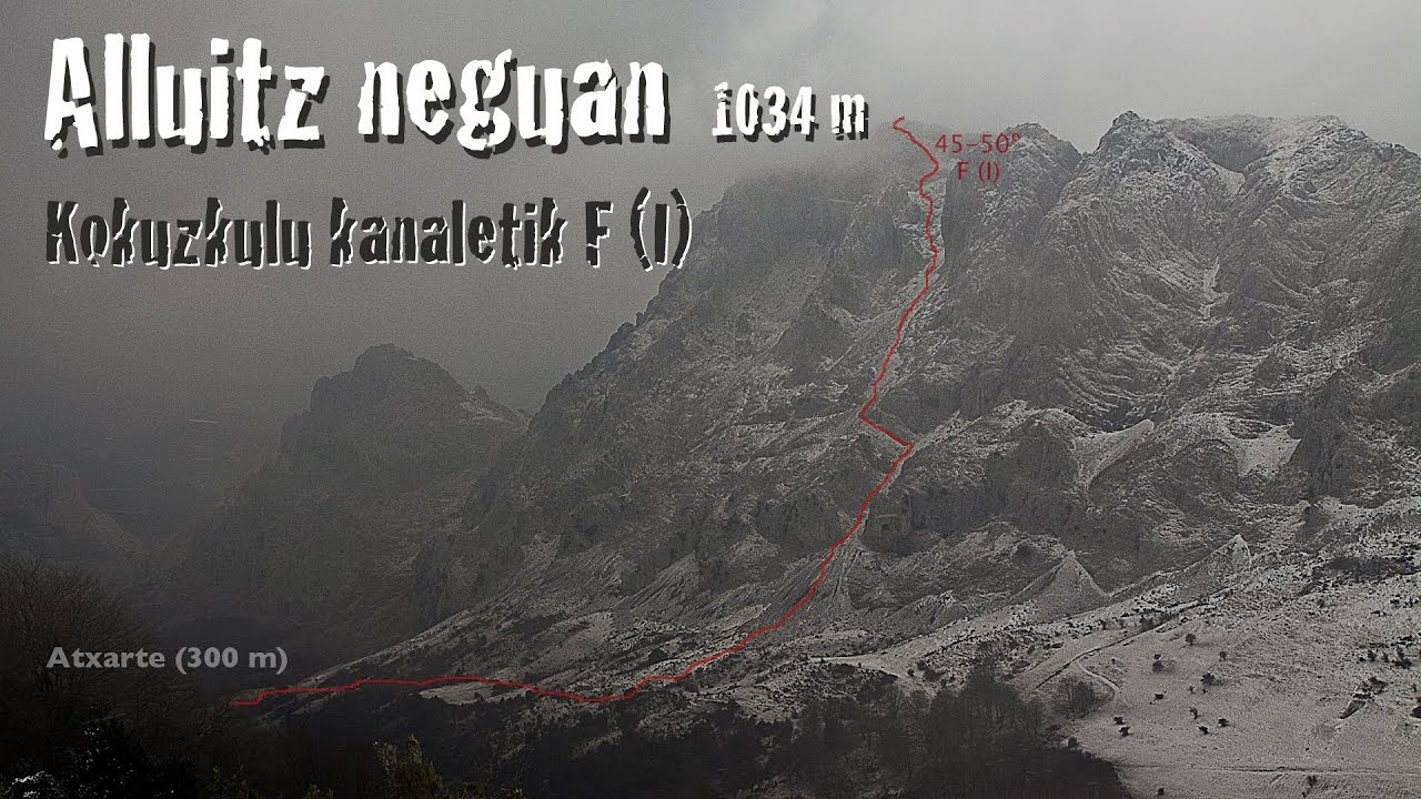 Alluitz neguan Kokuzkuluko kanaletik