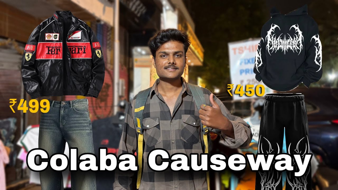 Mumbai Street Shopping 🛍️ | Colaba Causeway Full Shopping Guide 2026