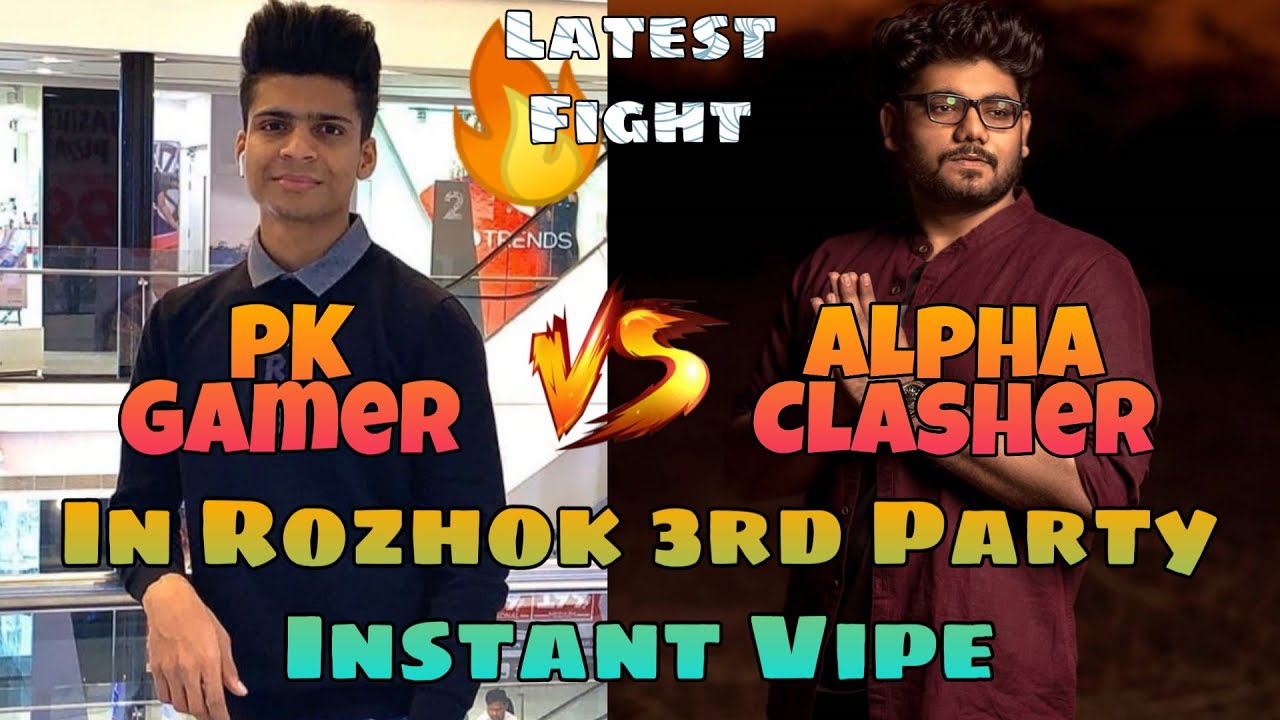PK Gamer Vs Alpha Clasher + Hydra Bts In Rozhok | 4 Vs 4 Fight 🔥🔥🔥 | Emulator | Shaktimaan Gaming