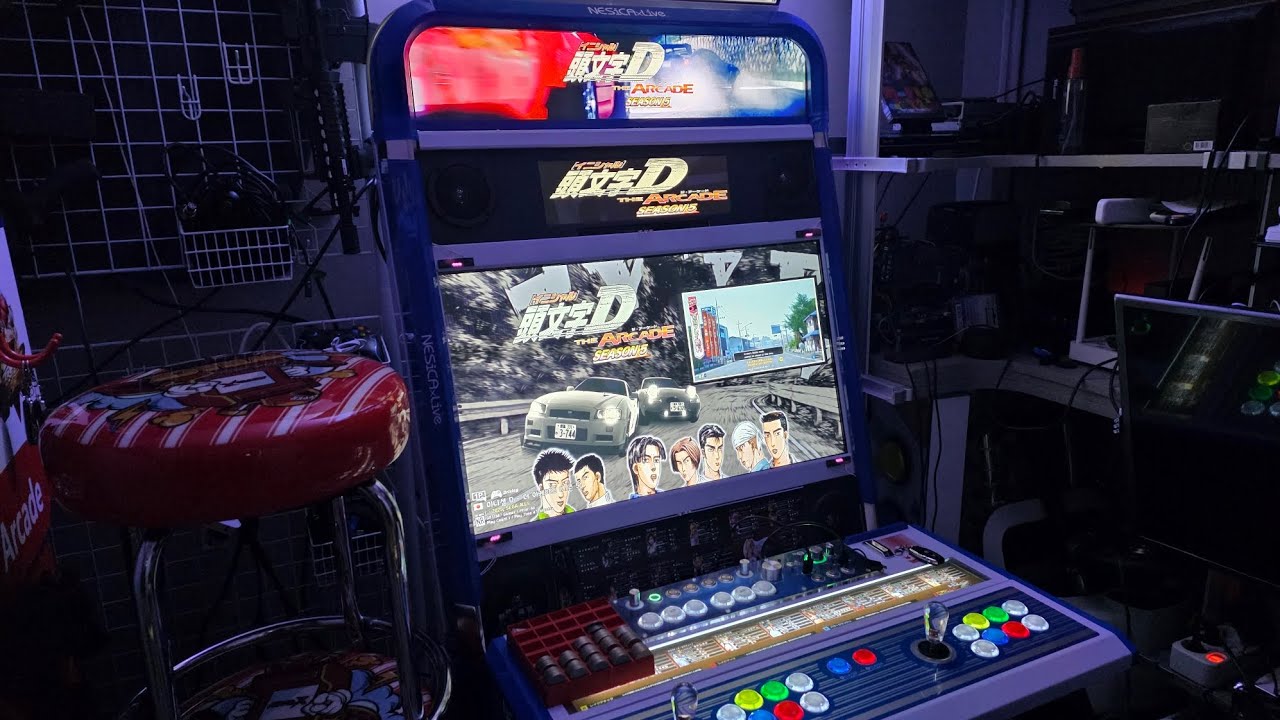 Initial D The Arcade (Season 5) (TeknoParrot) | G27 Racing wheel test