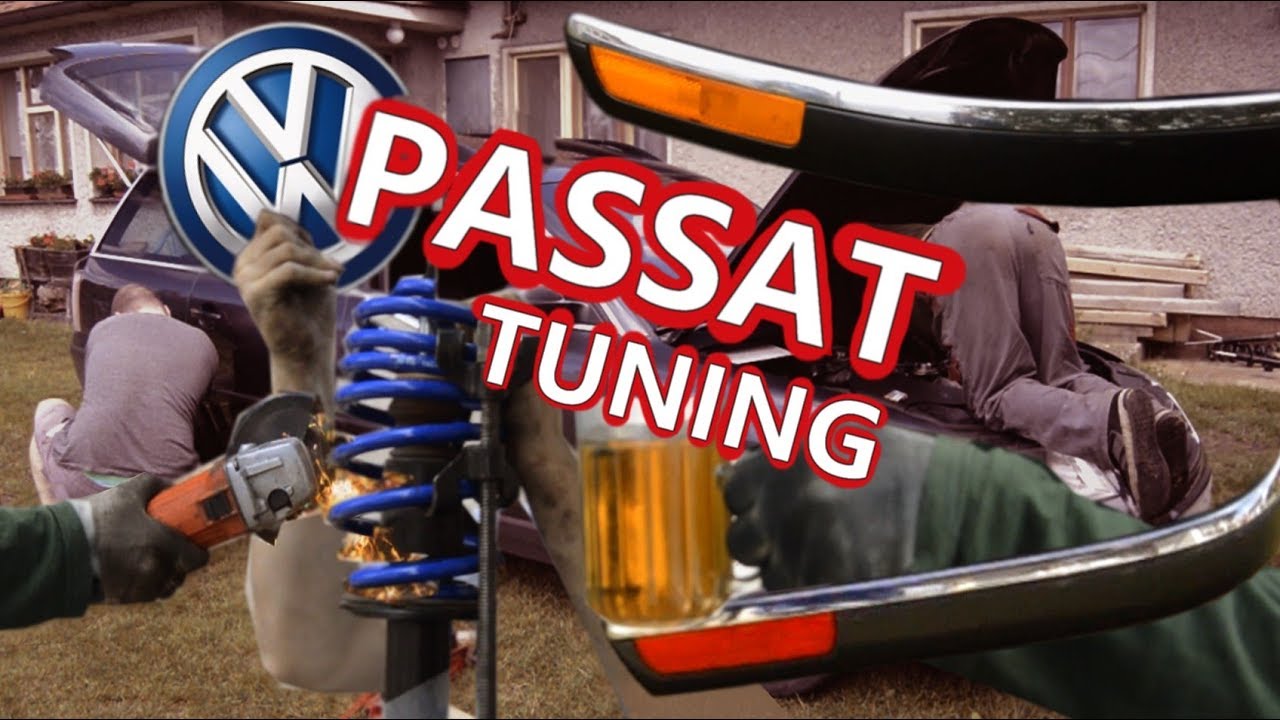 Passat VLOG | 1,9 TDi tuning - tlumiče, pružiny, US pozičky | VOLKSWAGEN | M&uuml;llerTV