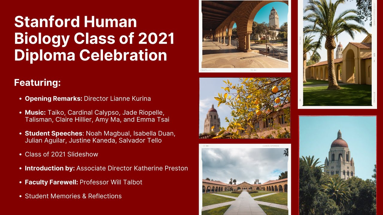 2021 Human Biology Graduation