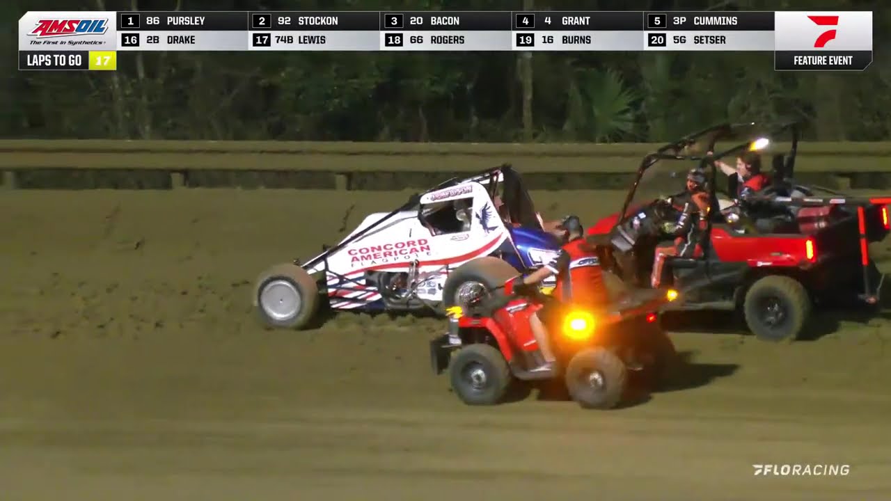LIVE: USAC National Sprints at Ocala Speedway Wednesday