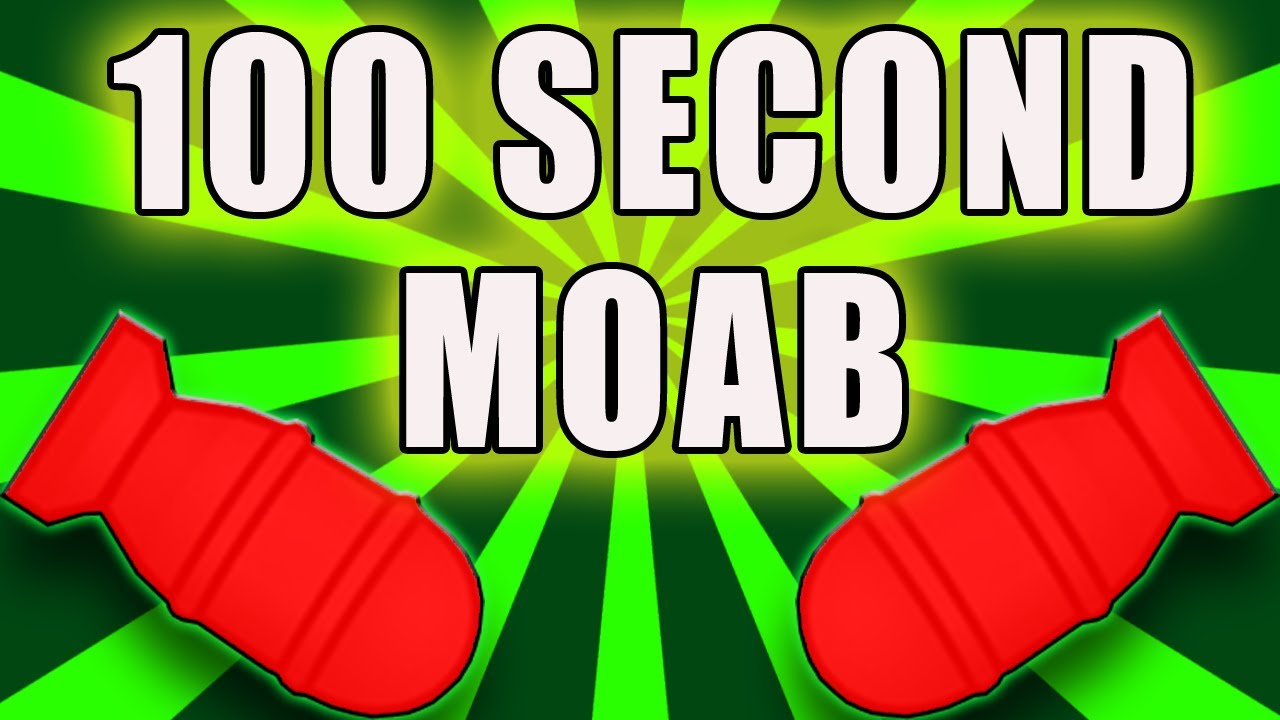 100 SECOND MOAB - How to Get a Fast MOAB