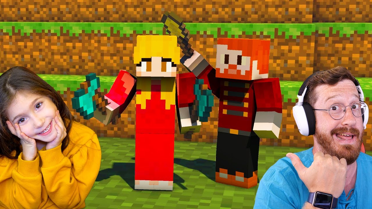 Kızım Esra ile Survival #1 (Minecaft)