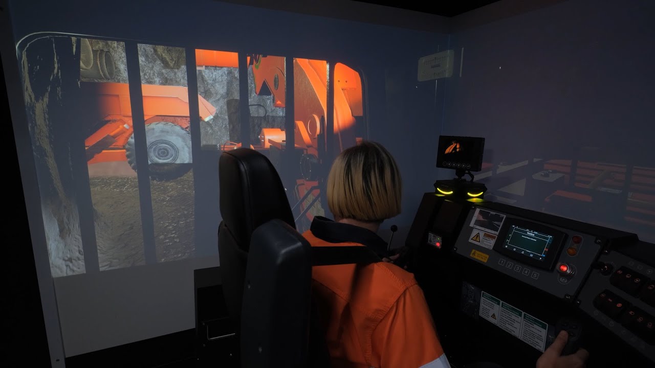 CYBERMINE Sandvik LH517i Loader Simulator