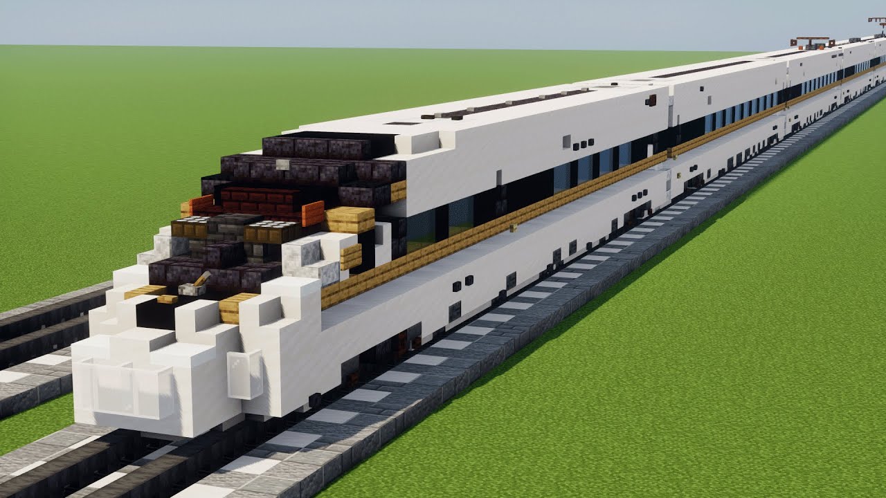 Руководство по скоростному поезду Minecraft Fuxing CR400BF