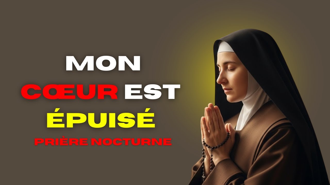 Seigneur, Mon Cœur est Fatigué | Prière Nocturne pour Trouver le Repos