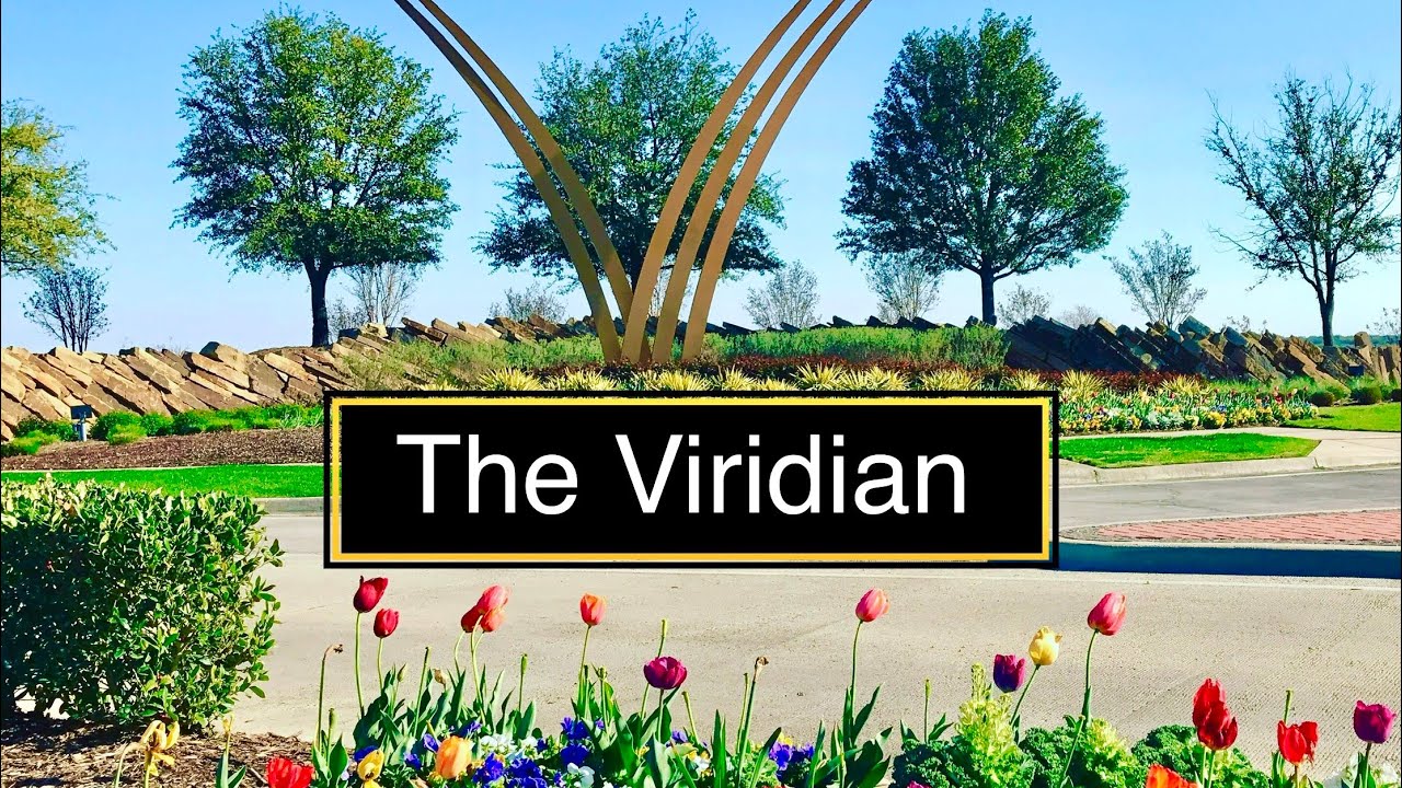 Viridian Community Arlington, Texas - 4K Aerial Drone -Street view of houses -Learn the neighborhood