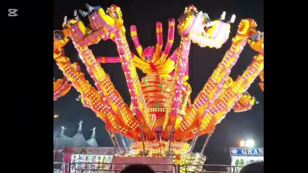 Super tarántula Feria de Zaragoza 2024 of ride