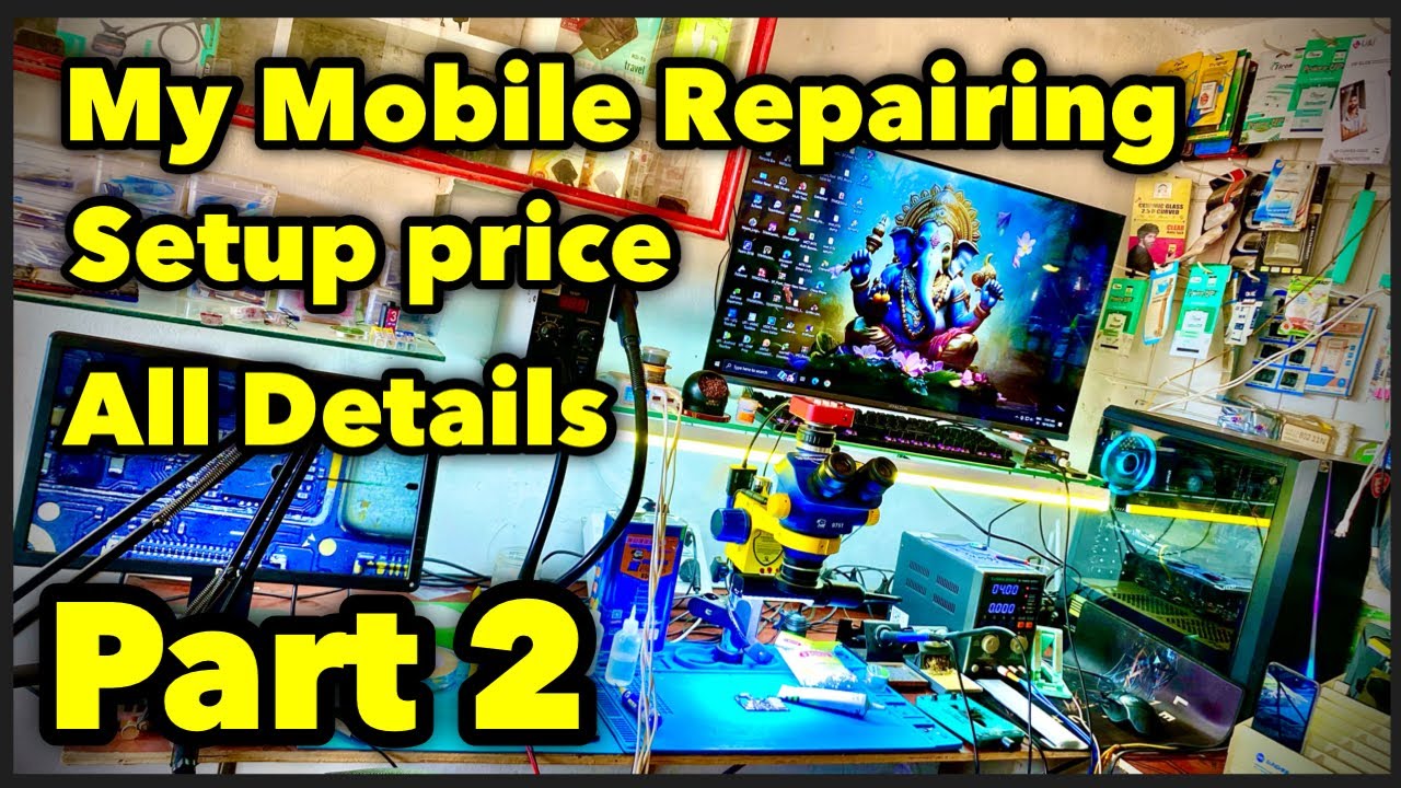 Mobile repairing setup part 2 | mobile repairing lab
